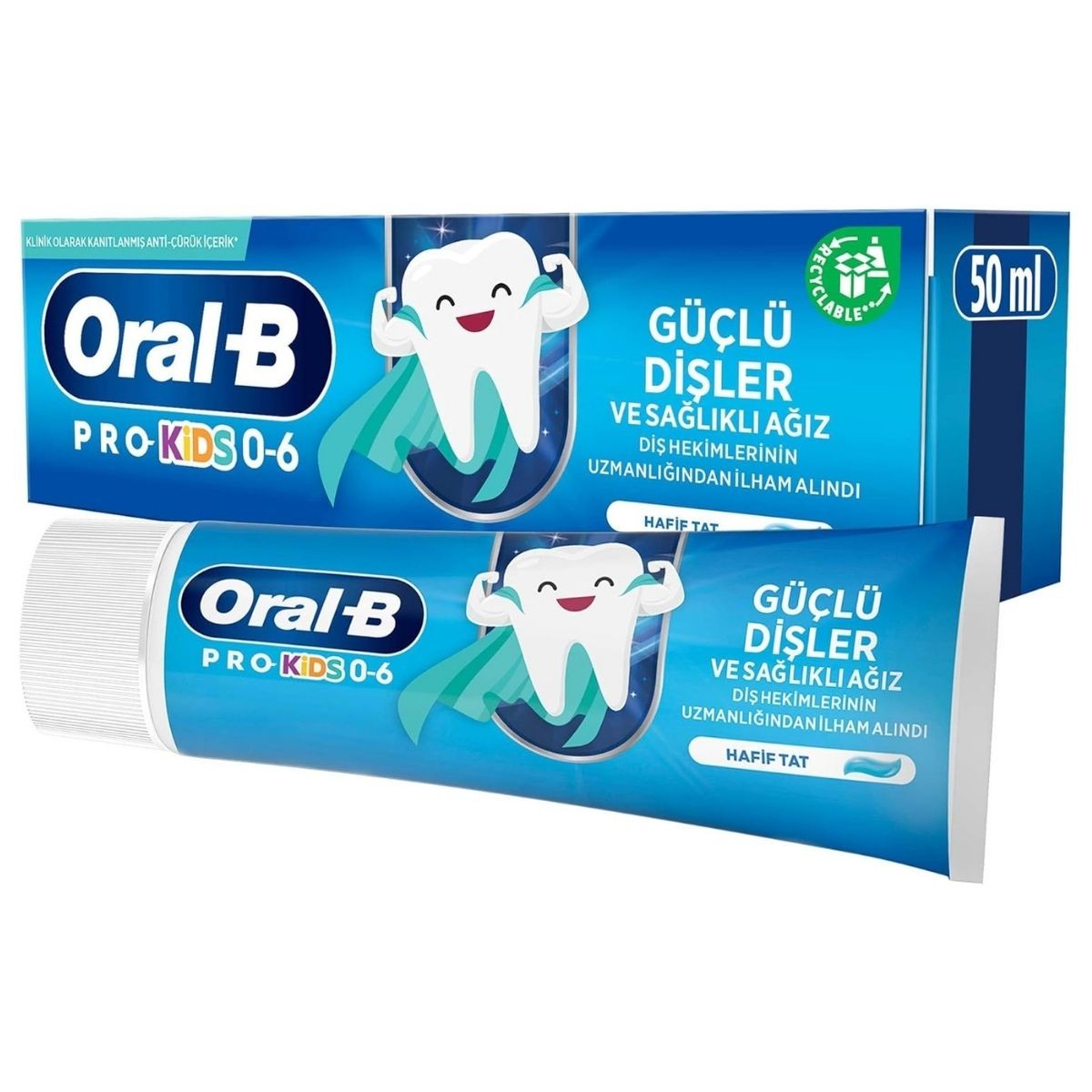 Oral-B Pro Kids Güçlü Dişler Diş Macunu 50 ml