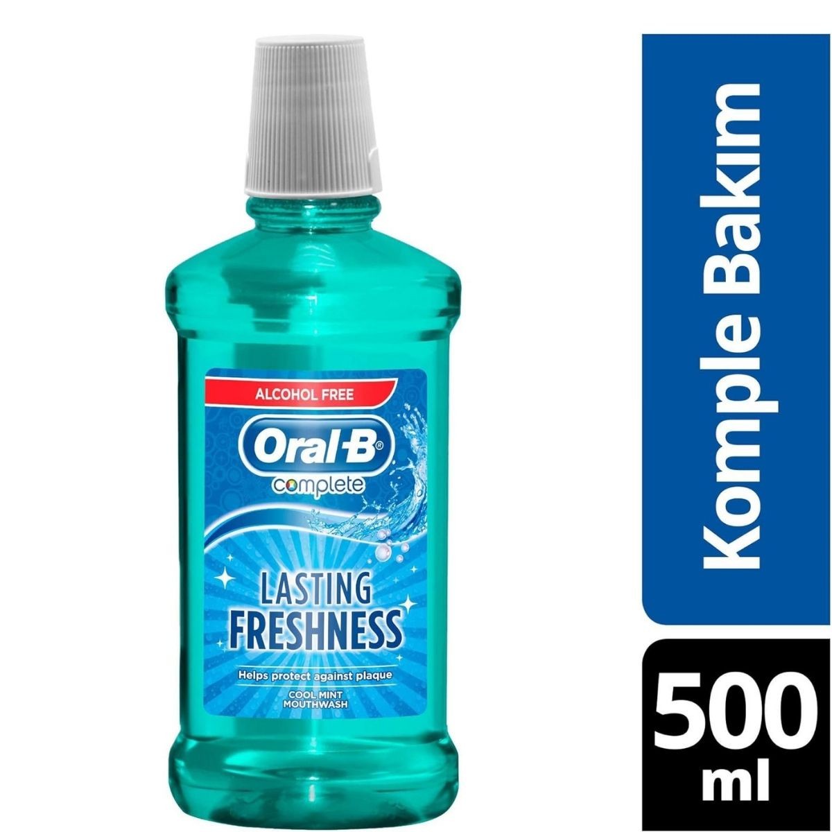 Oral-B Complete Ağız Çalkalama Suyu Komple Bakım 500 ml (Alkolsüz)