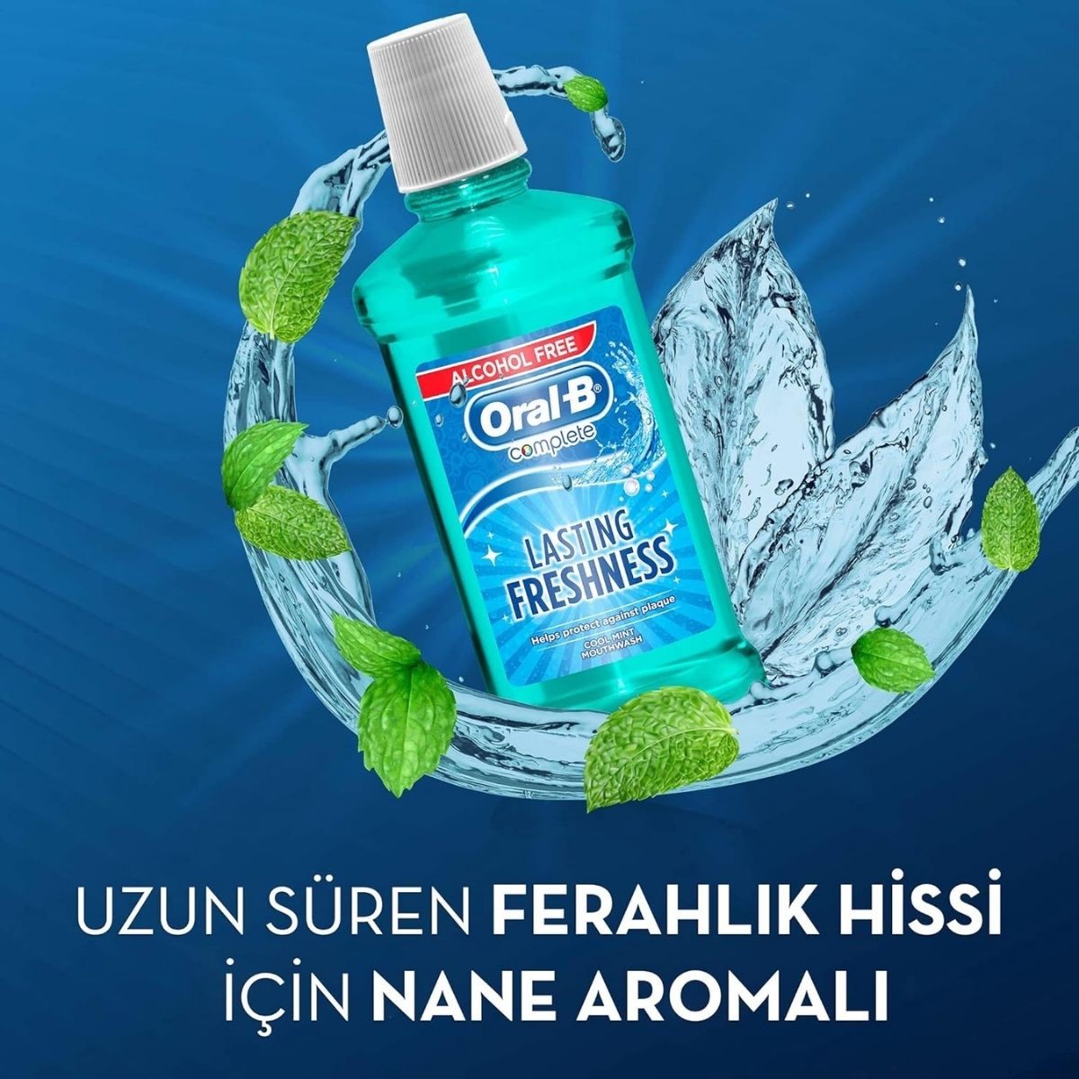 Oral-B Complete Ağız Çalkalama Suyu Komple Bakım 500 ml (Alkolsüz)
