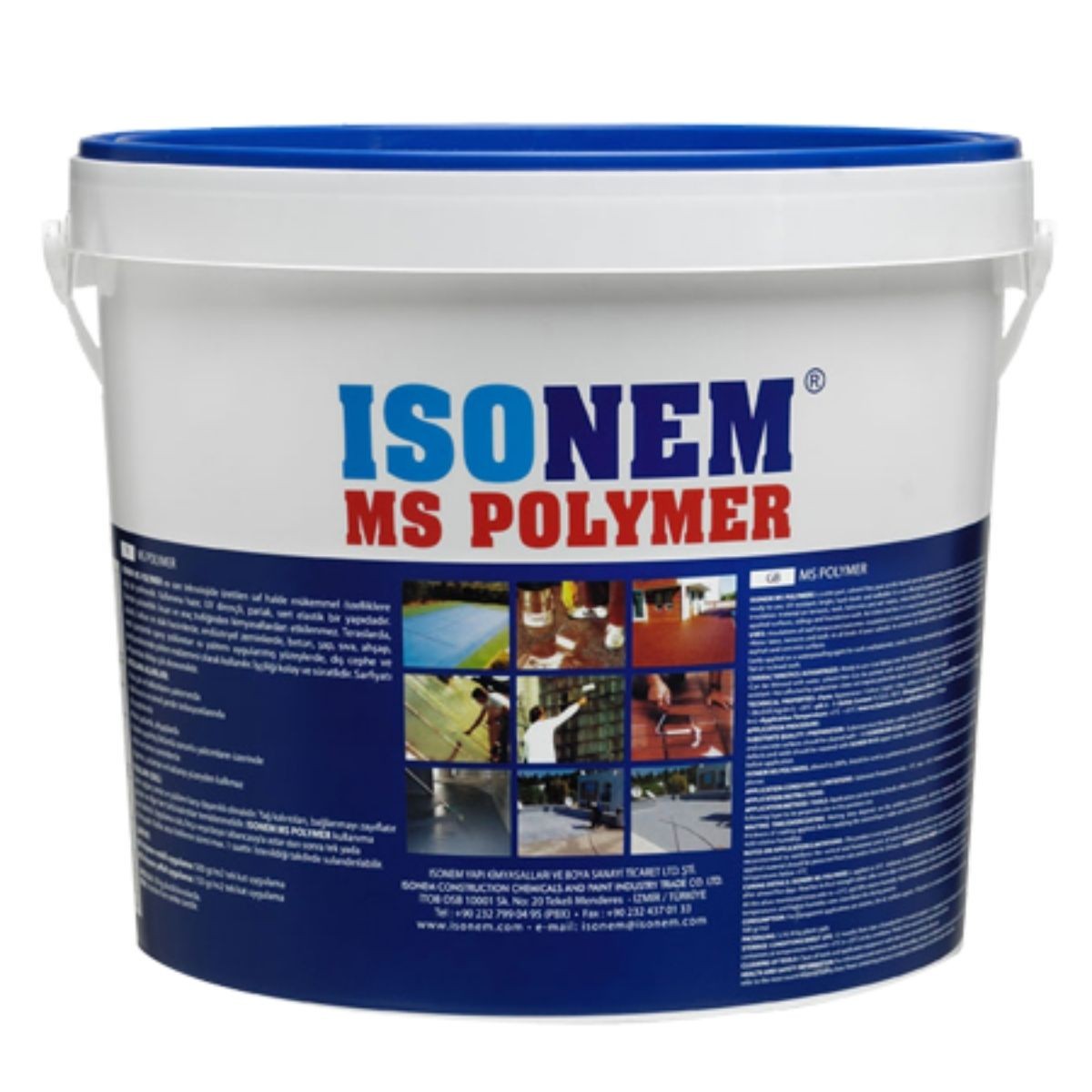 Isonem Ms Polymer 5Kg Elastik Su Yalıtım Malzemesi Şeffaf  M283