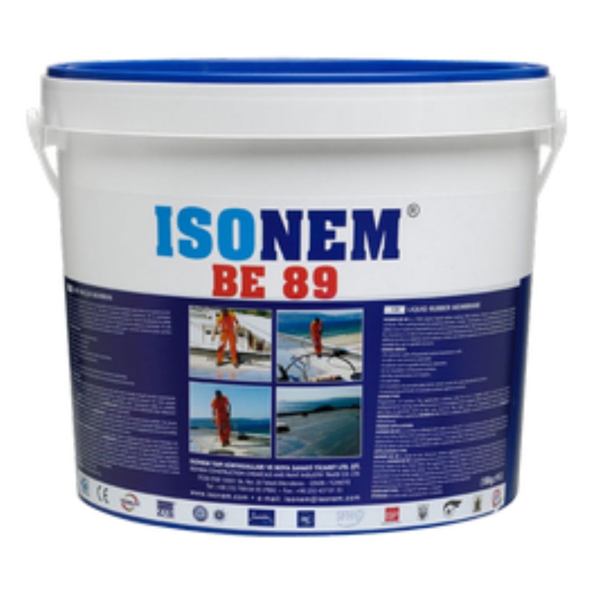 Isonem Be 89 18Kg Likit Kauçuk Mebran Beyaz M058