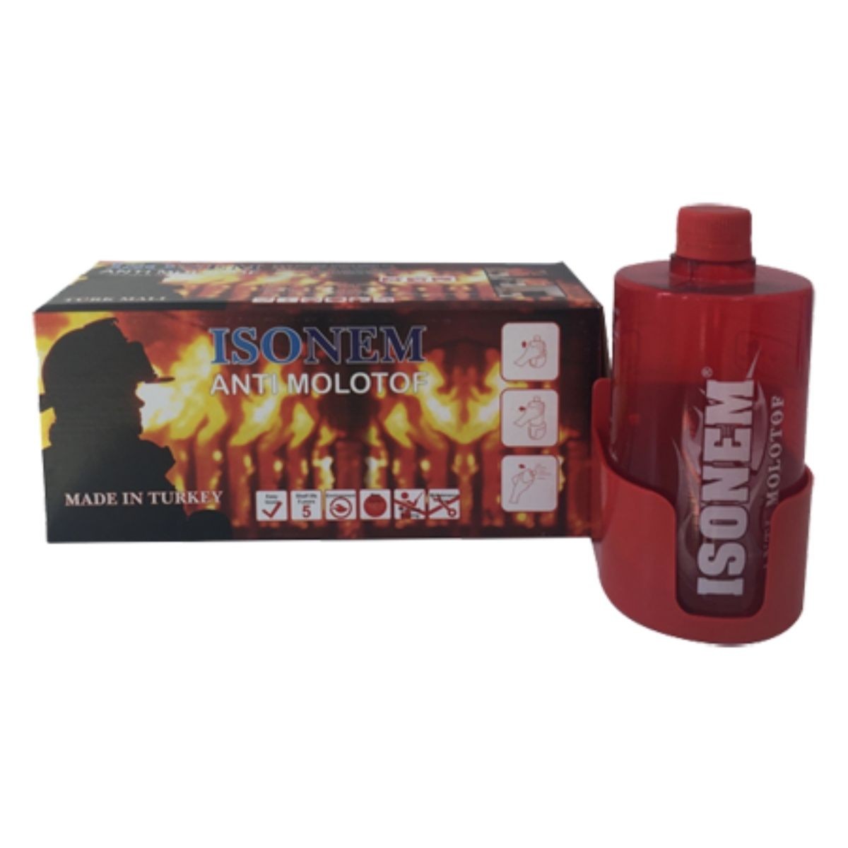 Isonem Antimolotof Atılabilir Tip Yangın Söndürücü  0,85 Kg M27