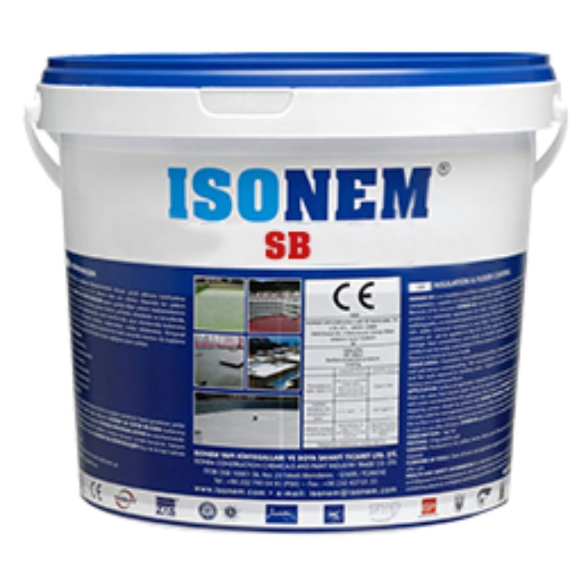 Isonem Sb 18Kg Yeşil Özel Mineral Dolgulu Su Yalıtım Malzemesi M303