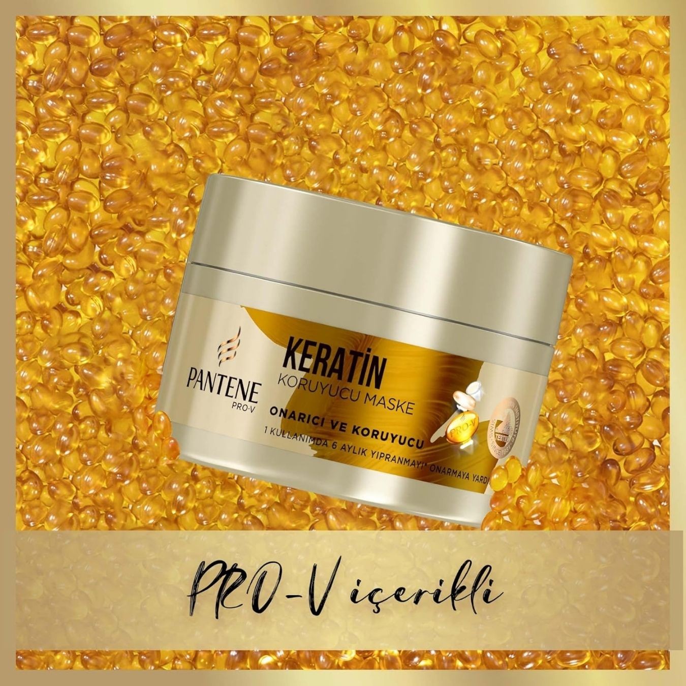 PANTENE PRO-V Saç Maskesi Onarıcı ve Koruyucu Bakım Keratin Koruyuculu 200 ml