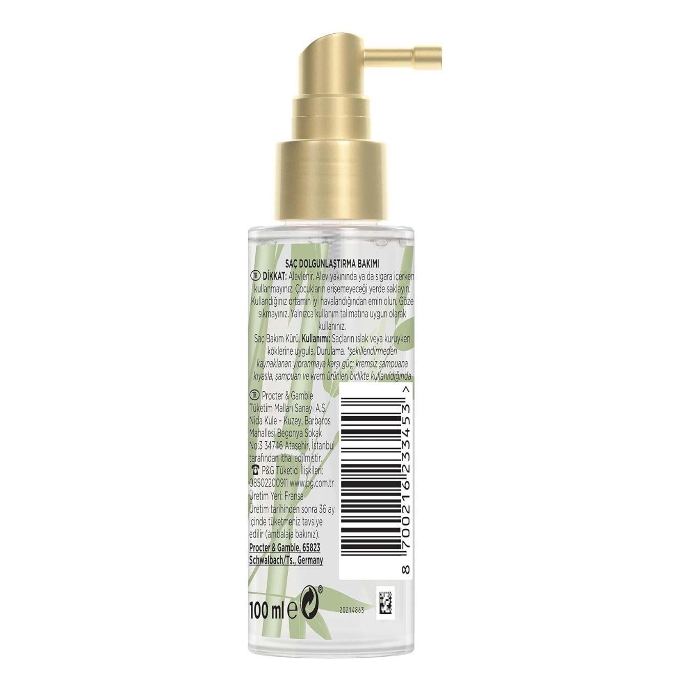 PANTENE PRO-V Miracles Uzun ve Güçlü Roots Awakener Serum Durulanmaz 100 ML