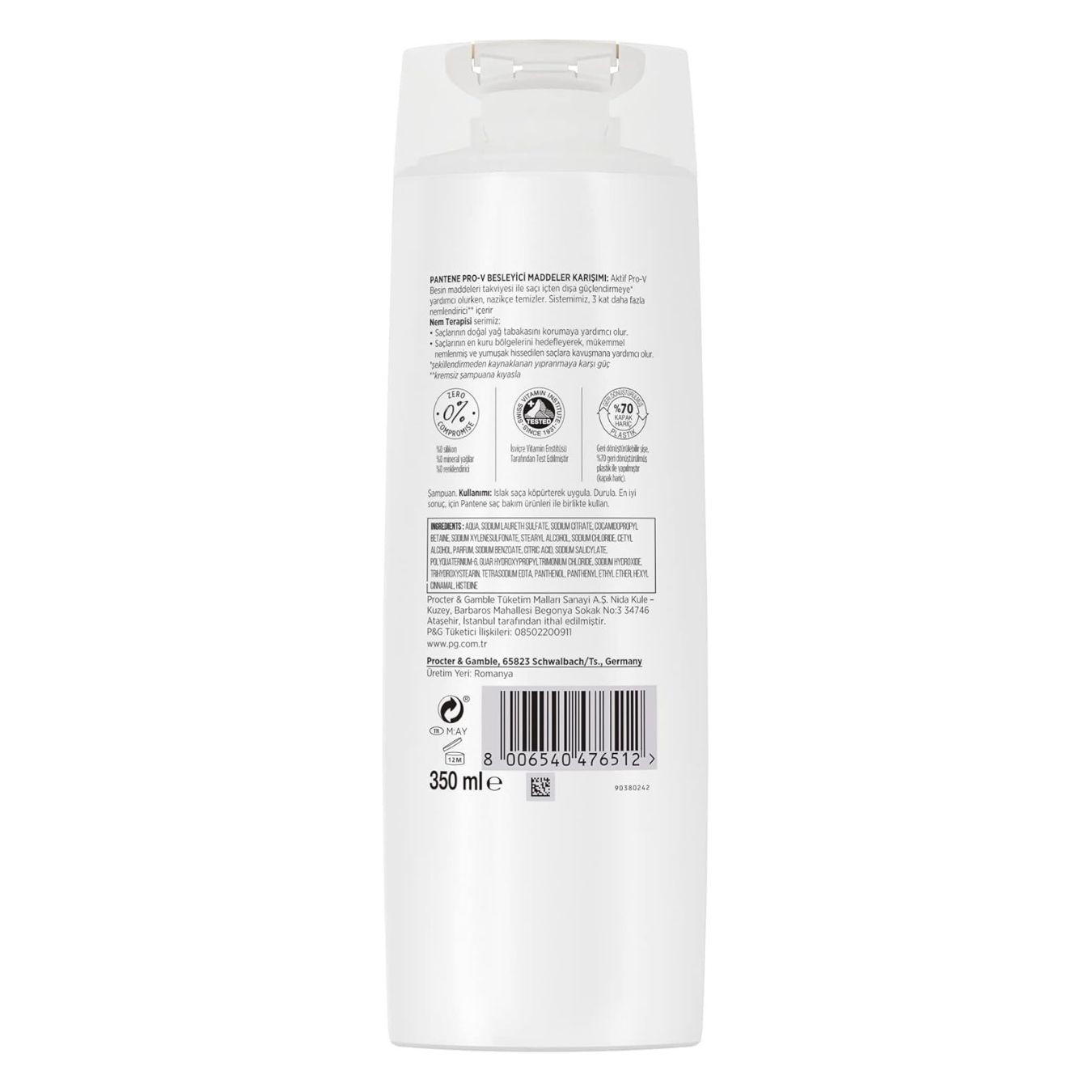 Pantene Nem Terapisi Şampuan 350 ml