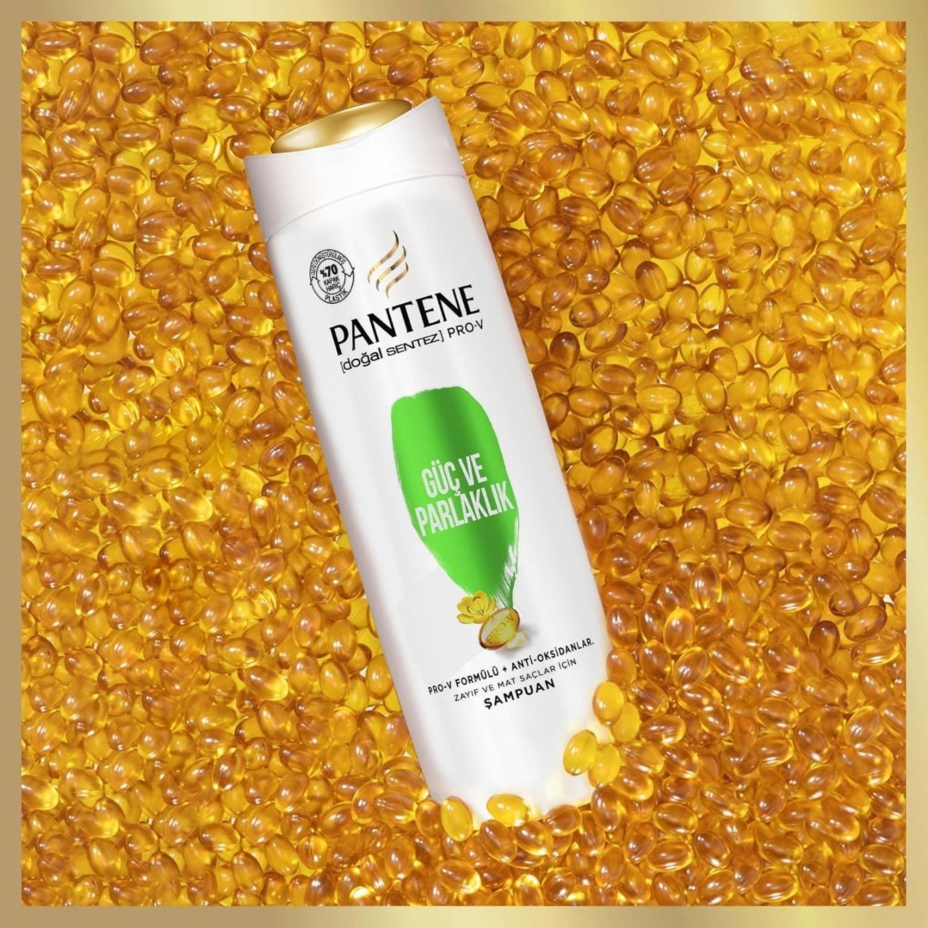 Pantene Doğal Sentez Güç ve Parlaklık Şampuan 350 ml