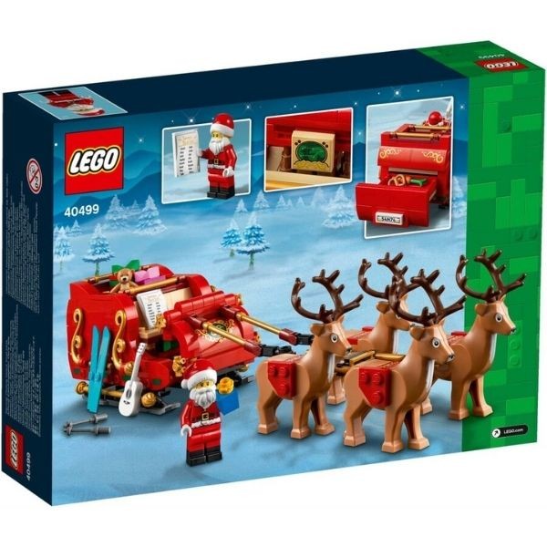Lego Iconic Noel Baba'nın Kızağı 40499