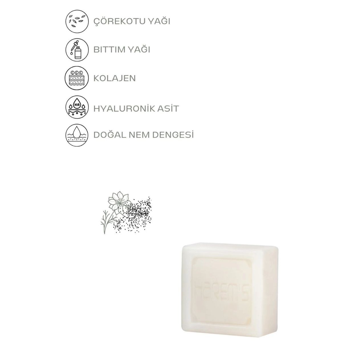 Harems Çörekotu & Bıttım Sabun 120 G