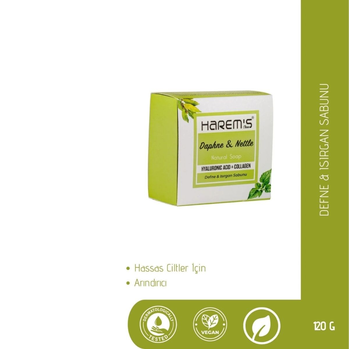 Harems Defne & Isırgan Sabun 120 G