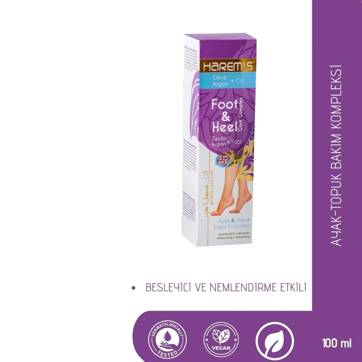 Harems Ayak Topuk Bakım Krem 100 ml