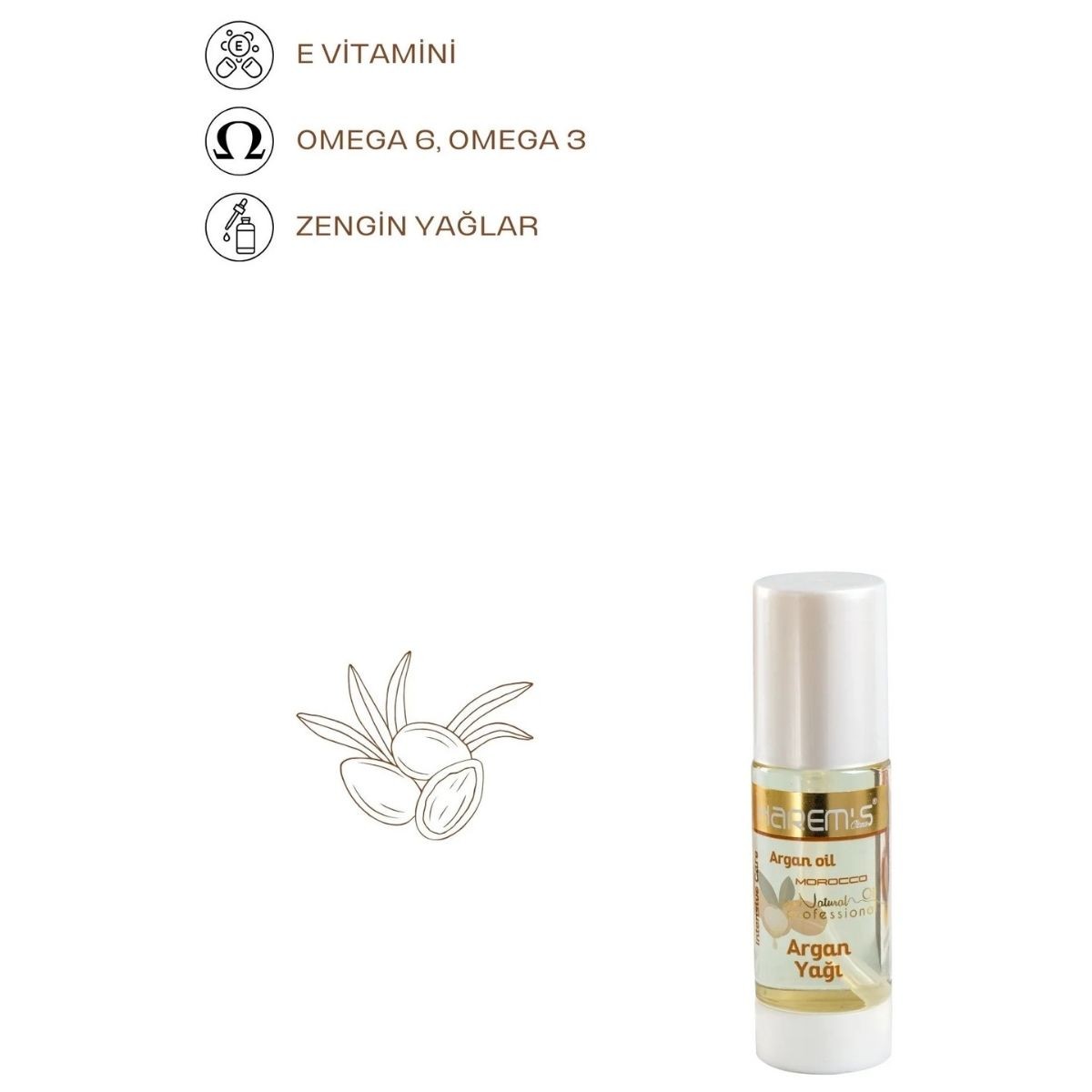 Harems Argan Yağı 100 ml