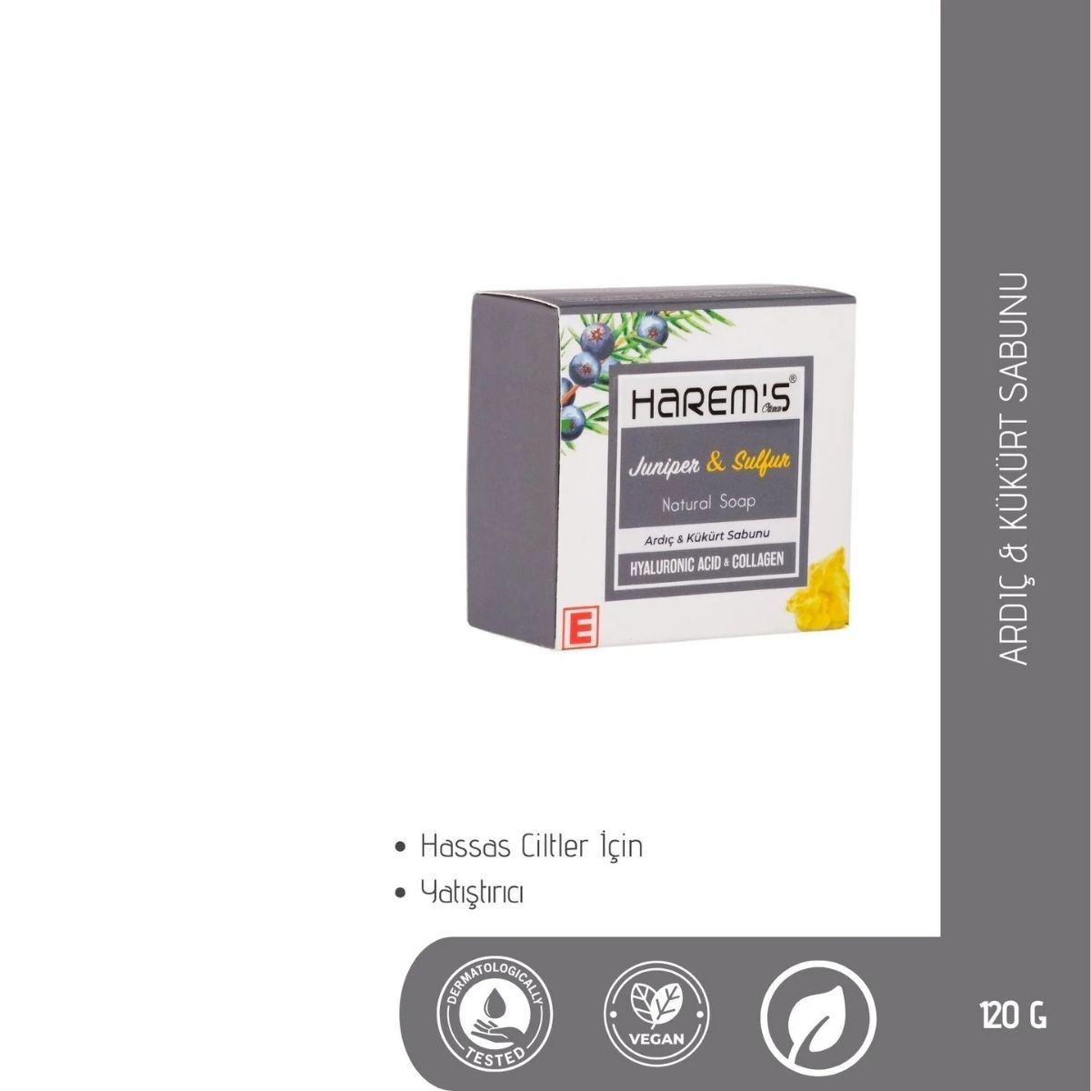 Harems Ardıç & Kükürt Sabun 120 G