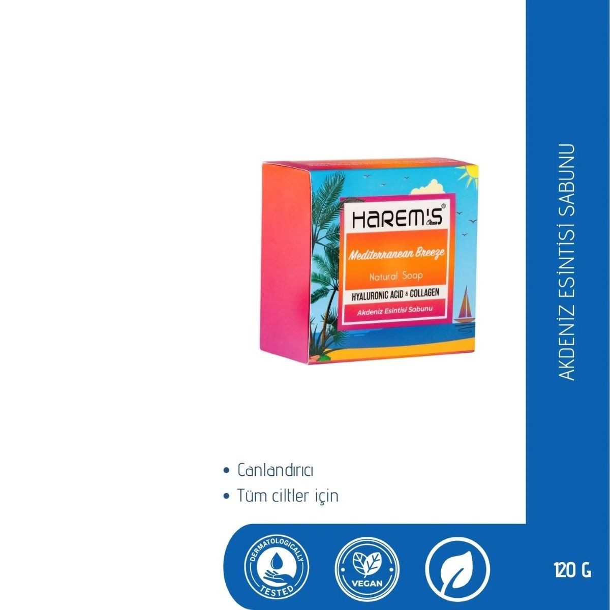 Harems Akdeniz Esintisi Sabun 120 G