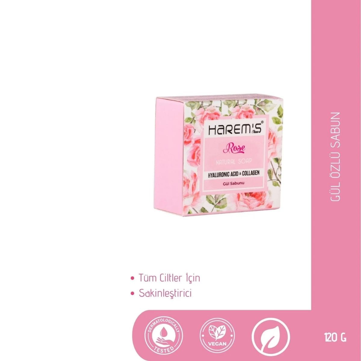 Harems Gül Sabunu 120 G