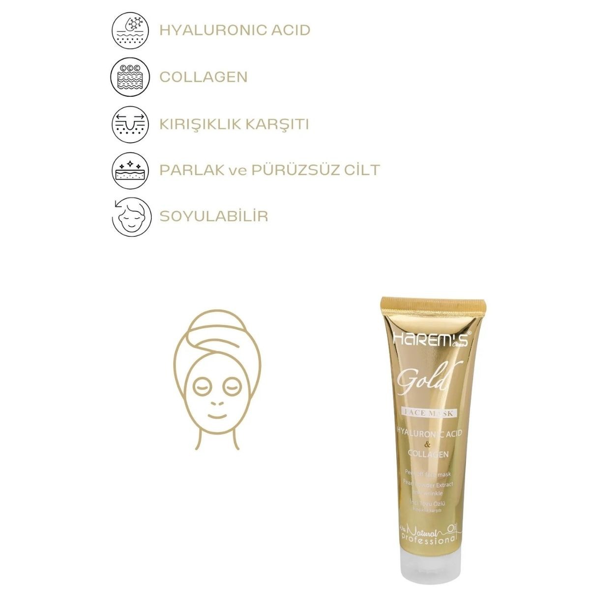 Harems Gold Mask 100 ml