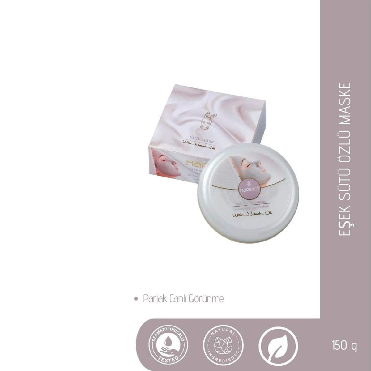 Harems Eşek Sütü Maske 150 ml