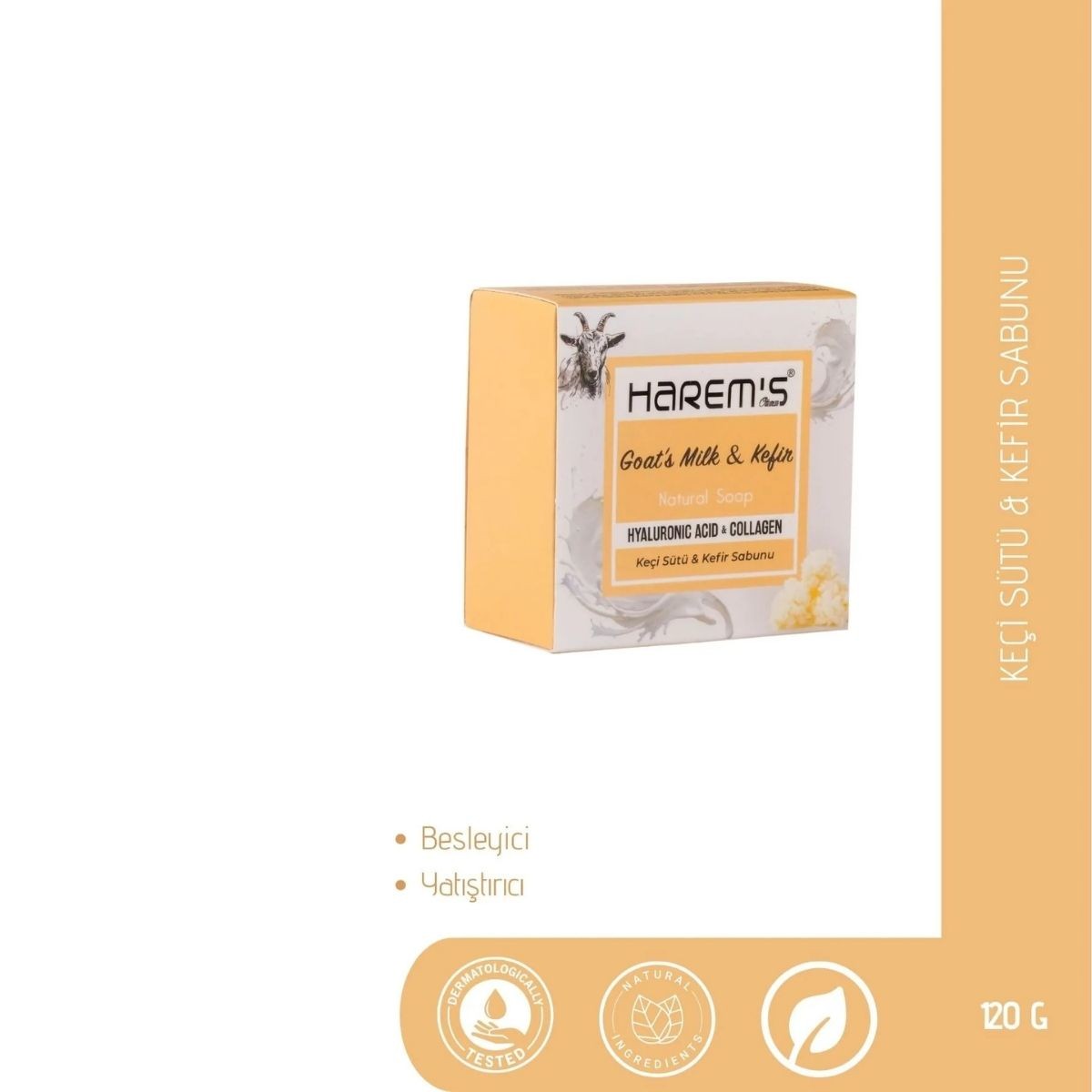 Harems Keçisütü & Kefir Sabun 120 G