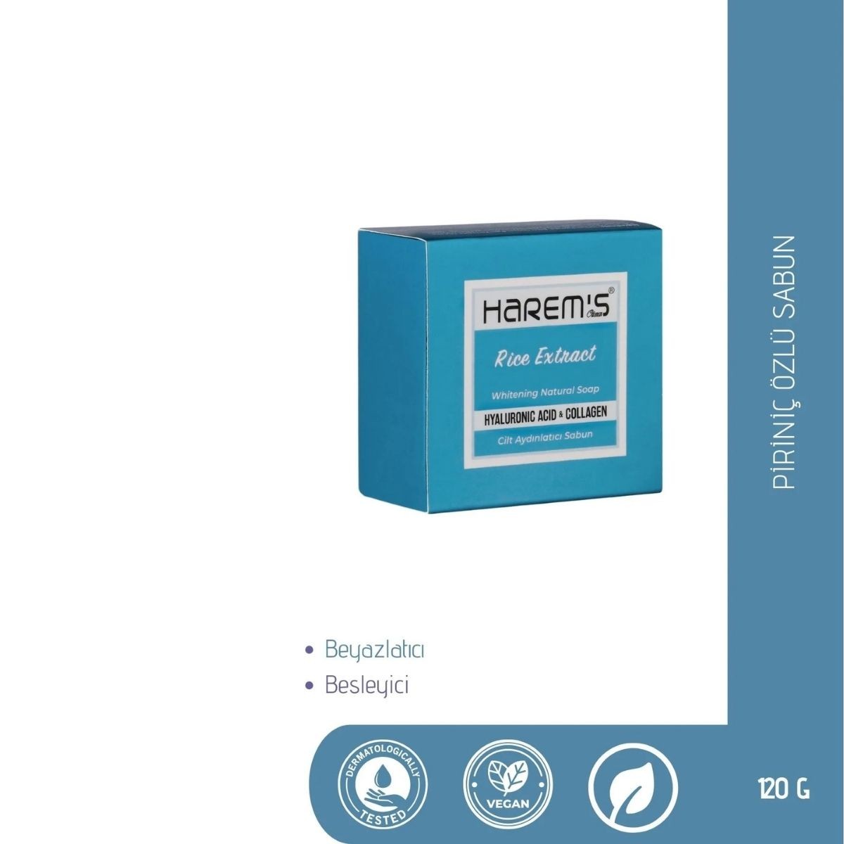 Harems Pirinç Sabun 120 G