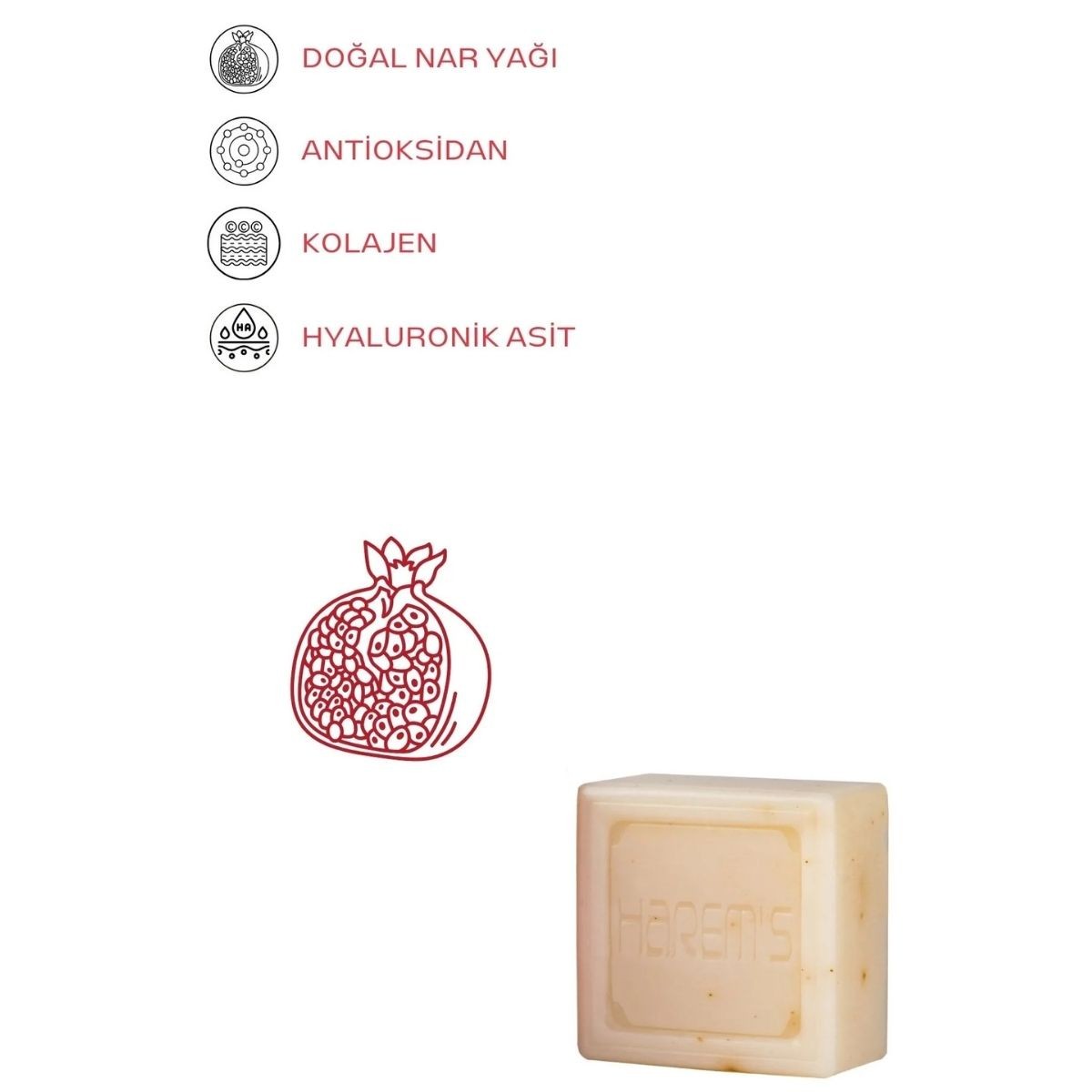 Harems Nar Sabunu 120 G