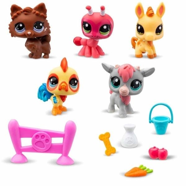 Littlest Pet Shop Minişler 5'li Figür Seti Çiftlik Temalı 1005103