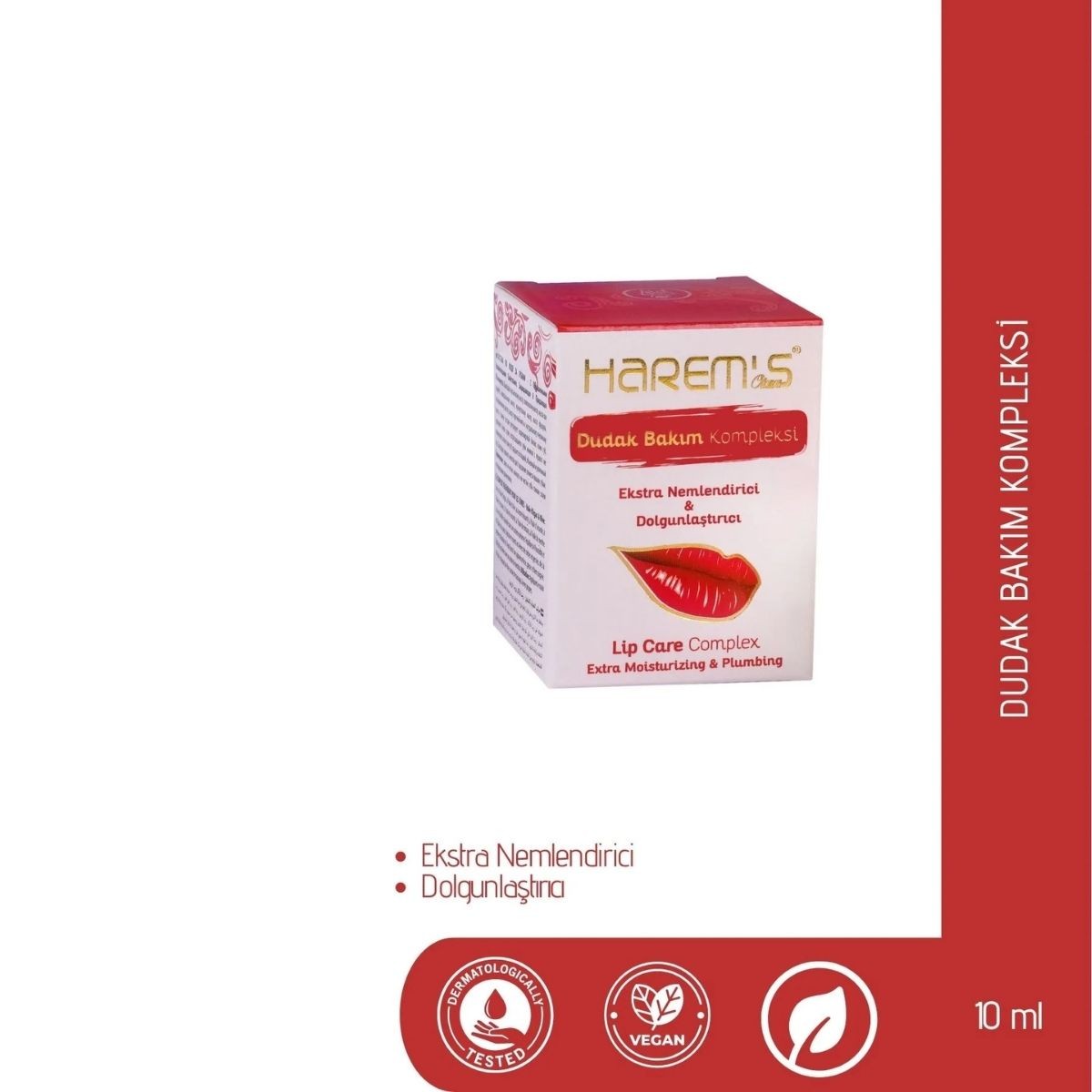 Harems Profesyonel Dudak Kremi 10 ml