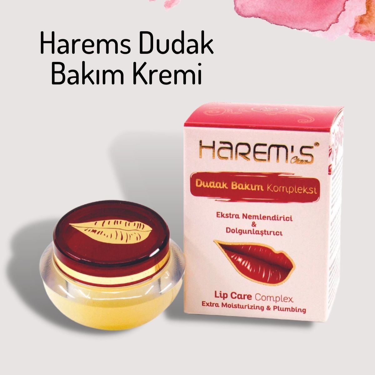 Harems Profesyonel Dudak Kremi 10 ml