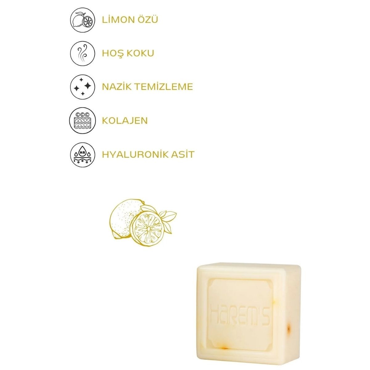 Harems Limon Sabun 120 G