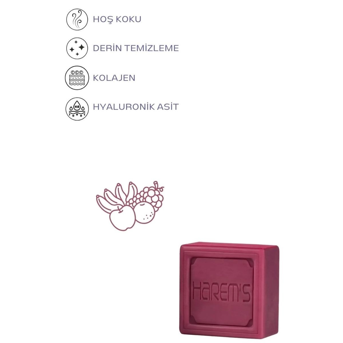 Harems Orman Meyvesi Kokulu Sabun 120 G