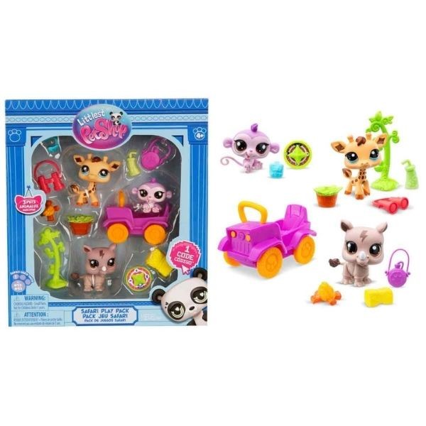 Littlest Pet Shop Minişler Safari Oyun Seti 0005240
