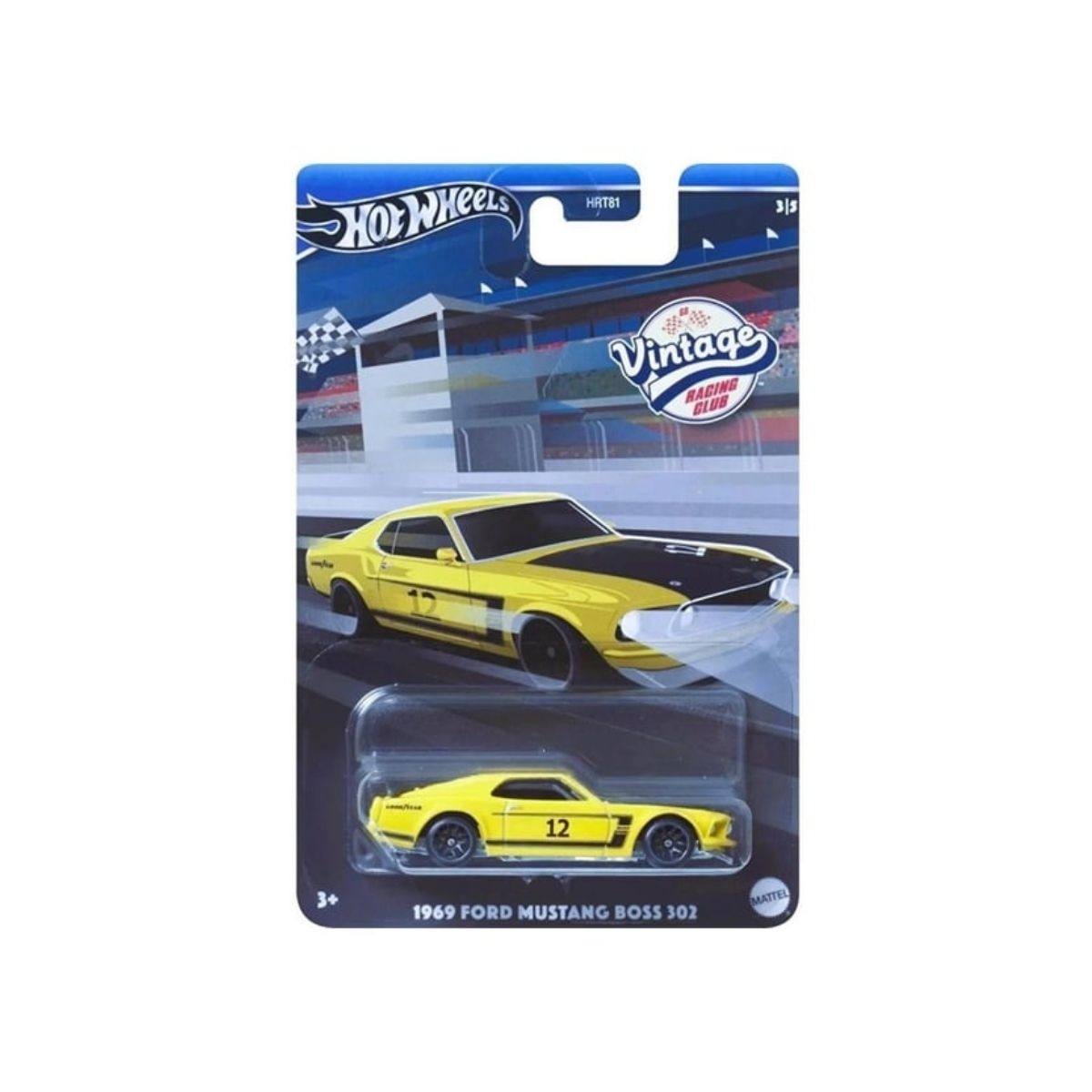 Hot Wheels Vintage Temalı Arabalar HRT81 1969 Ford Mustang Boss 302