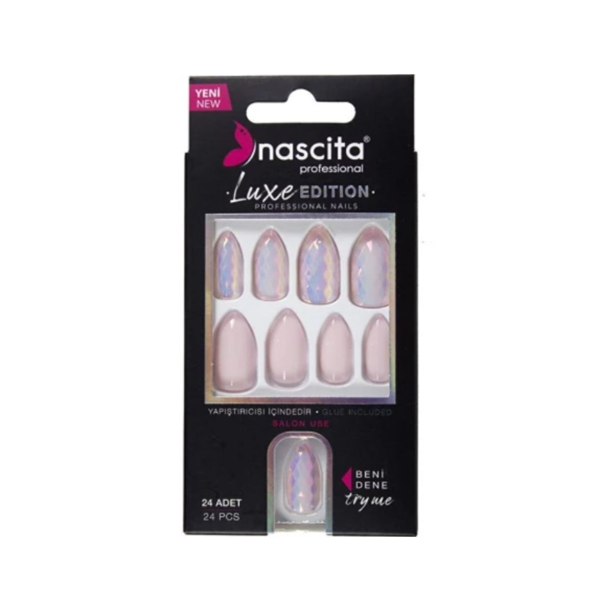 Nascita Luxe Takma Tırnak 24'lü #NASNAIL00210