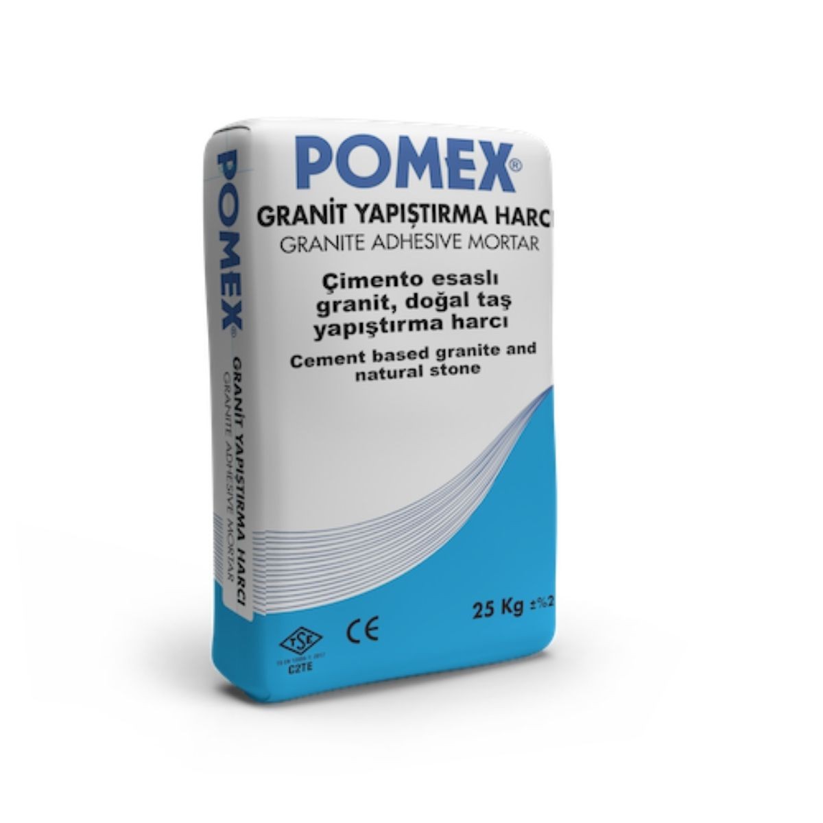 Pomex Granit Yapıştırma Harcı Gri 25KG