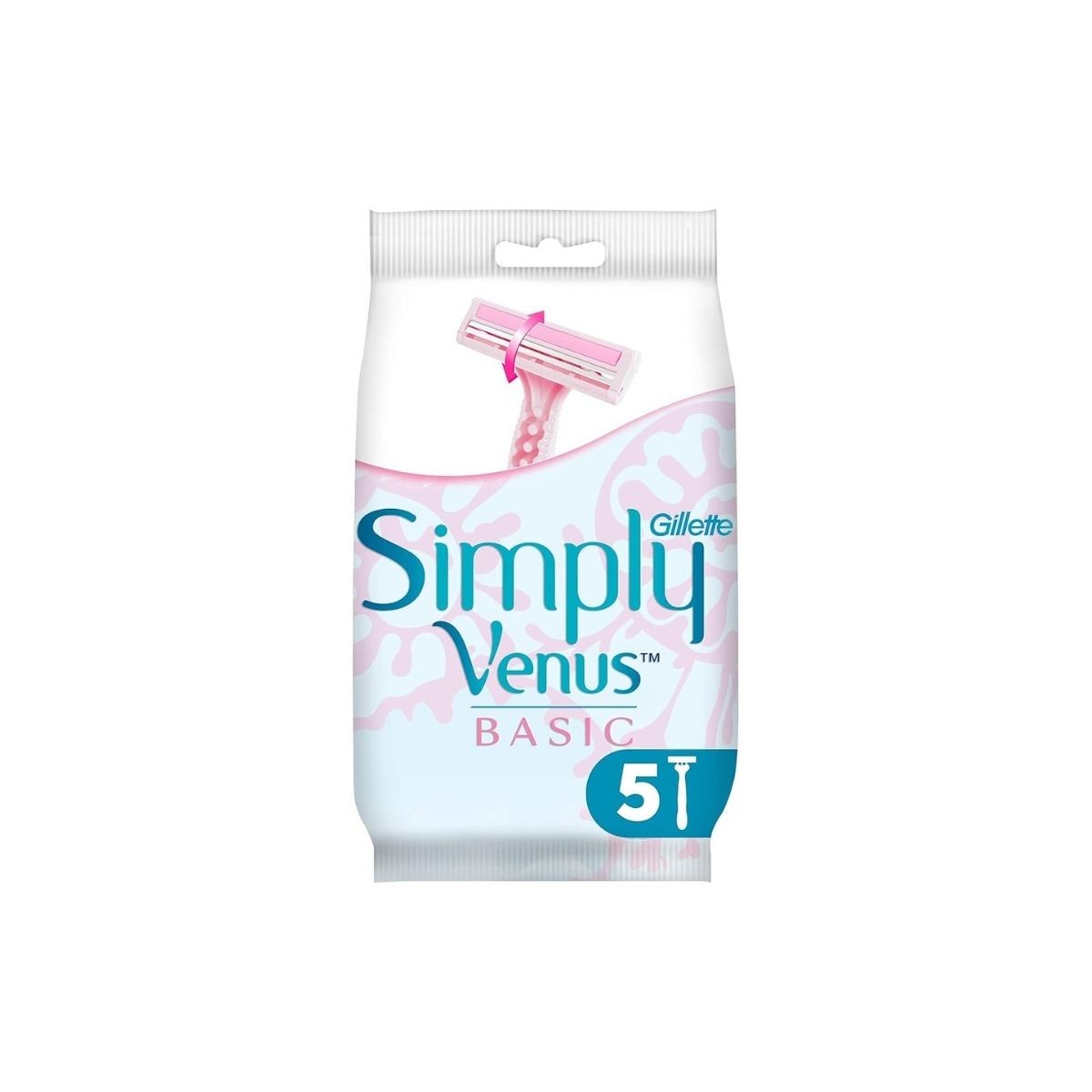 GİLLETTE SİMPLY VENUS POŞETTE 5'Lİ