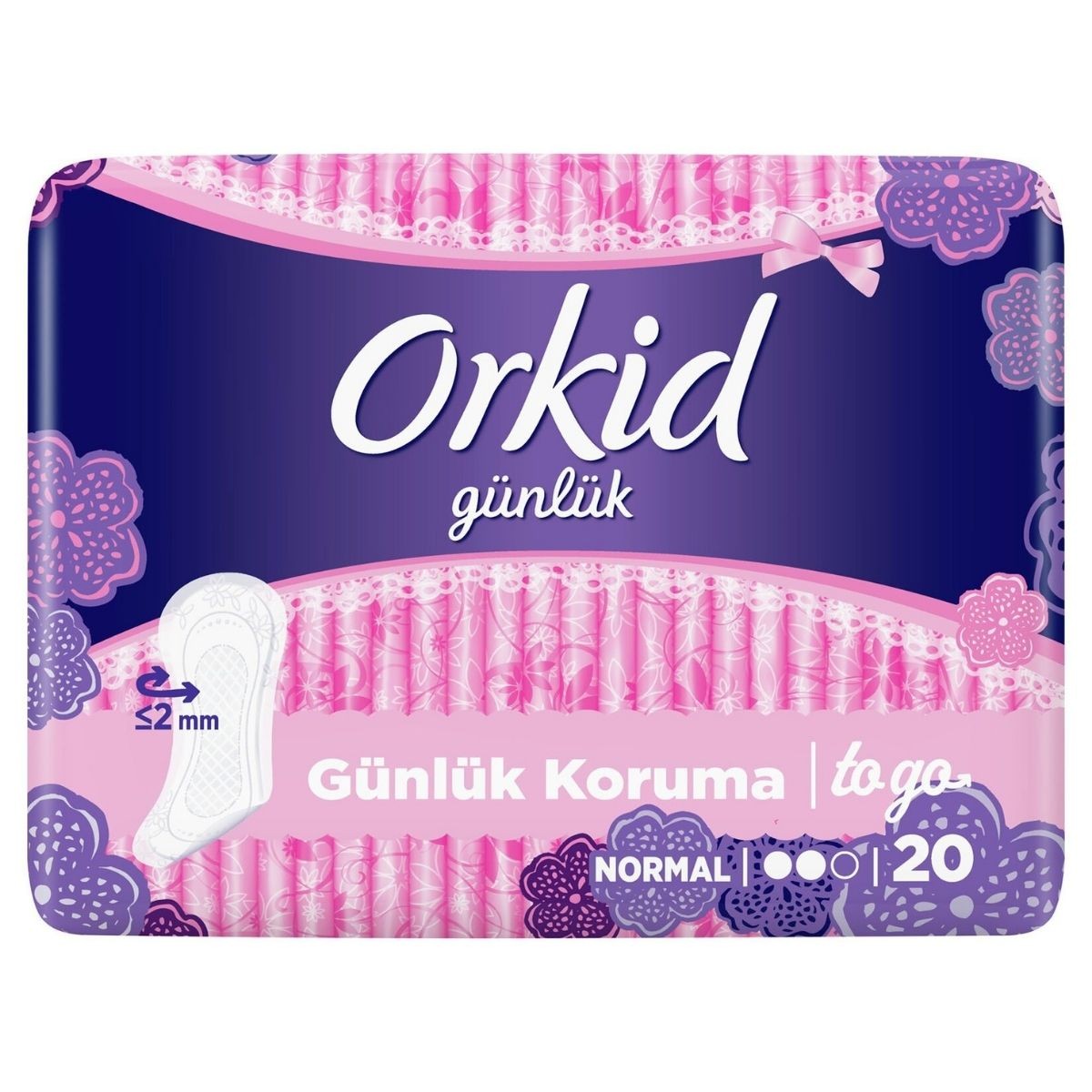 Orkid Günlük Ped Normal to-go 20'li