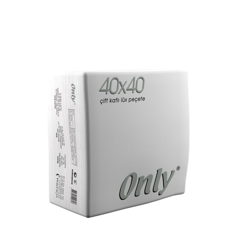 40x40 Cm Only lux Peçete 100 Yaprak