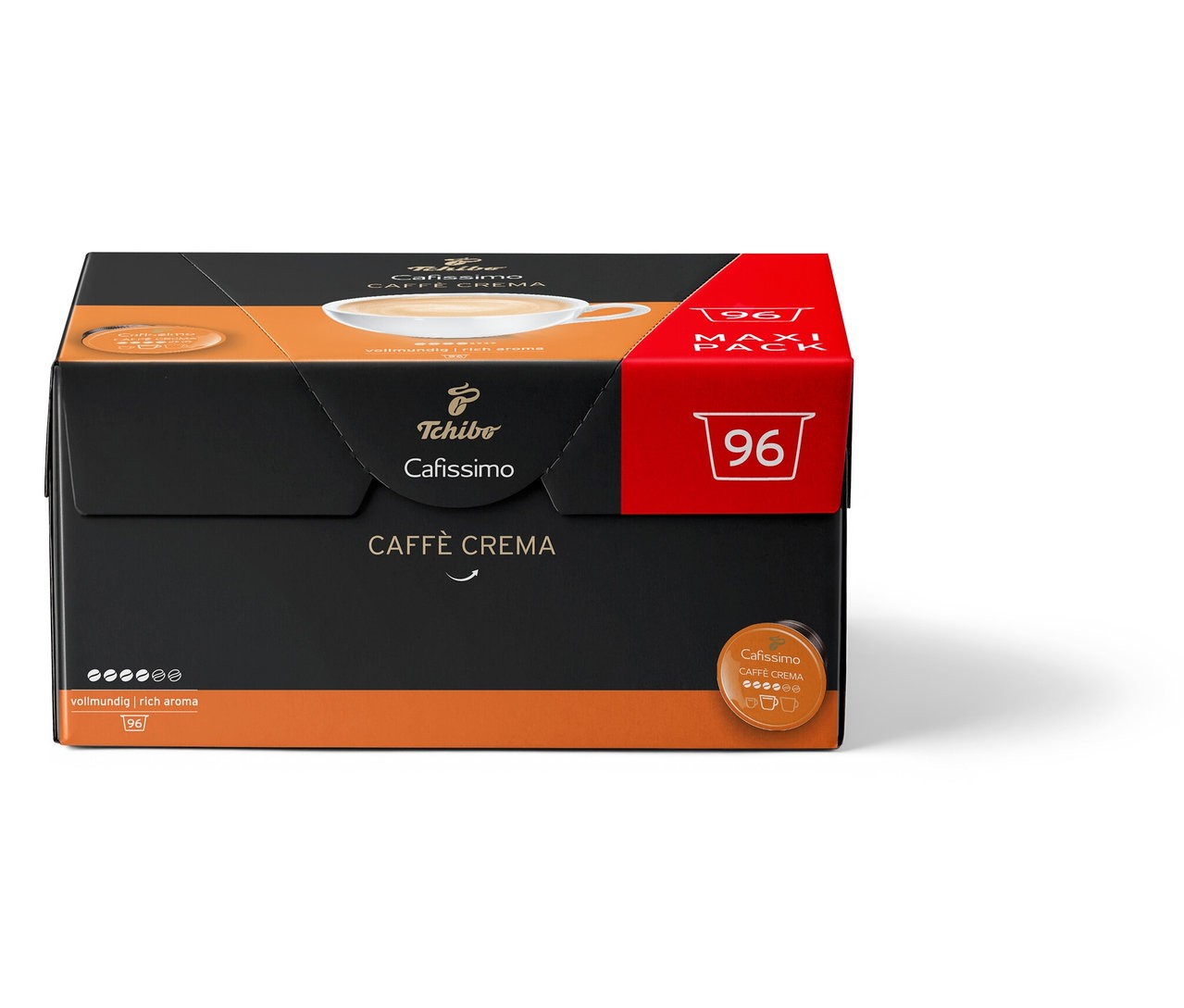 Tchibo Cafissimo Caffe Crema Rich Aroma Kapsül Kahve 96'lı