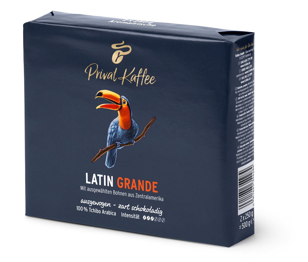Tchibo Privat Kaffee African Blue Öğütülmüş Filtre Kahve 2X250GR