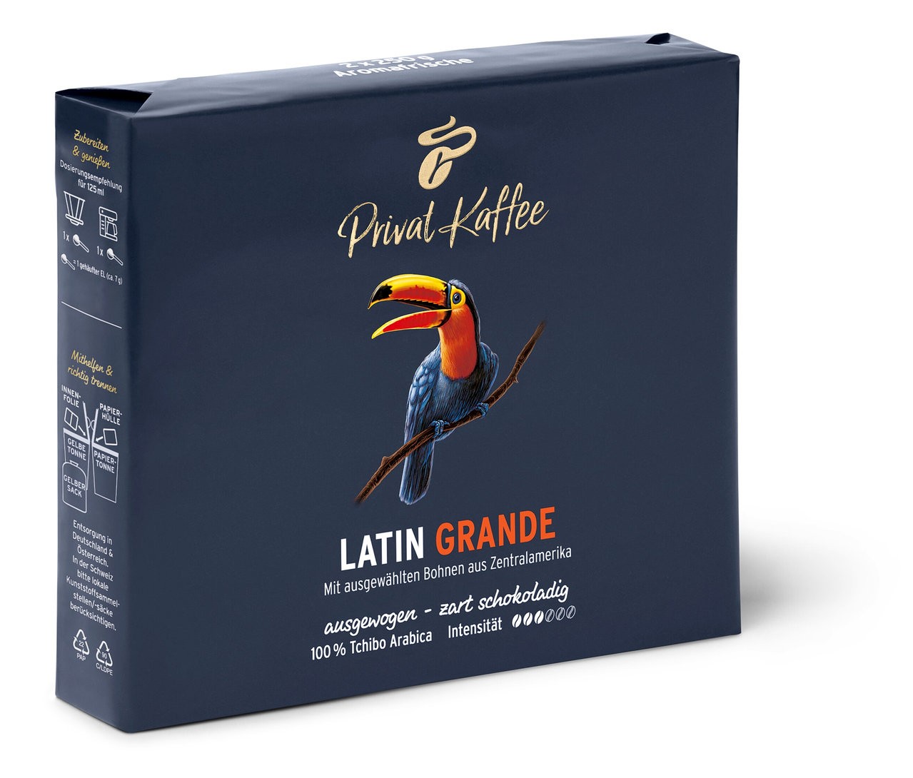 Tchibo Privat Kaffee African Blue Öğütülmüş Filtre Kahve 2X250GR