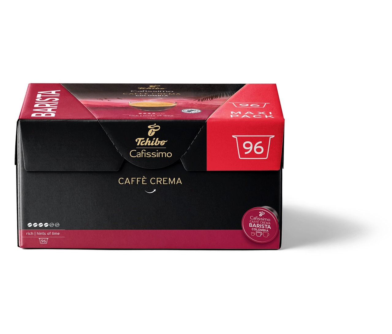 Tchibo Cafissimo Caffe Crema Colombia Kapsül Kahve 96'lı