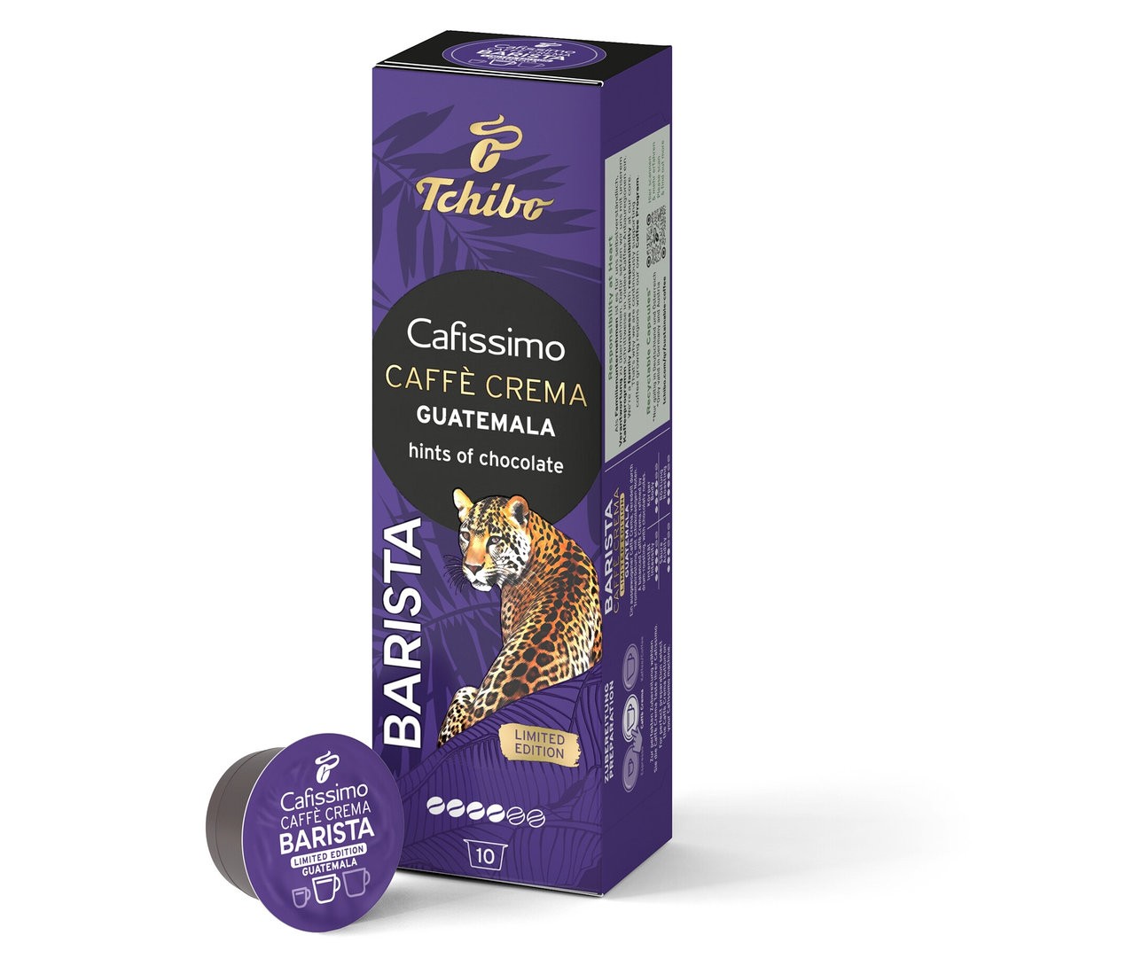 Tchibo Cafissimo Barista Edition Caffe Crema Guatemala Kapsül Kahve 10'lu