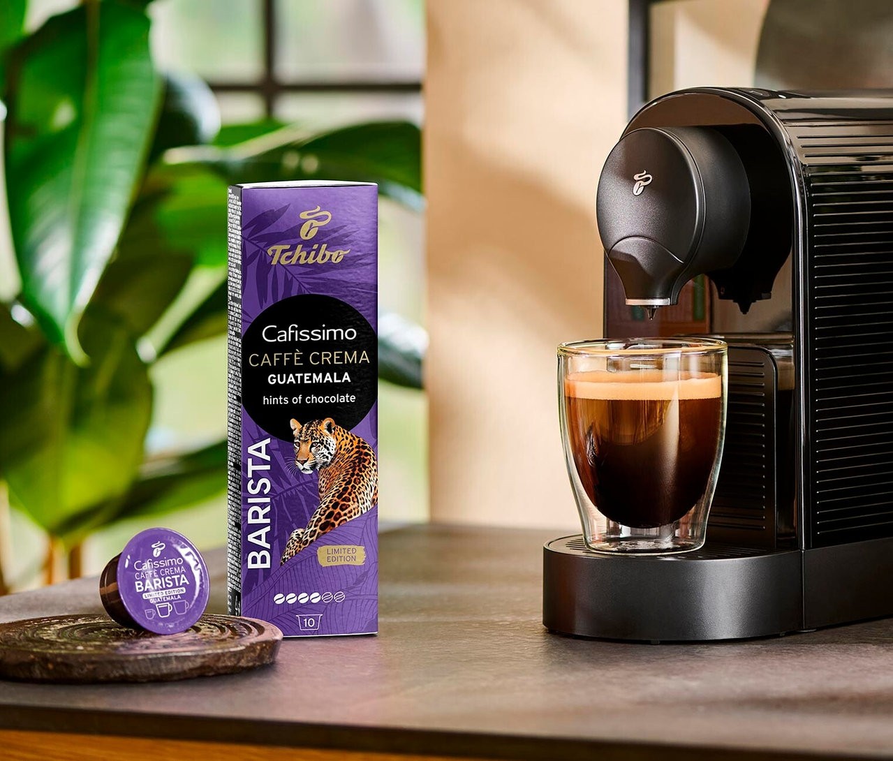 Tchibo Cafissimo Barista Edition Caffe Crema Guatemala Kapsül Kahve 10'lu