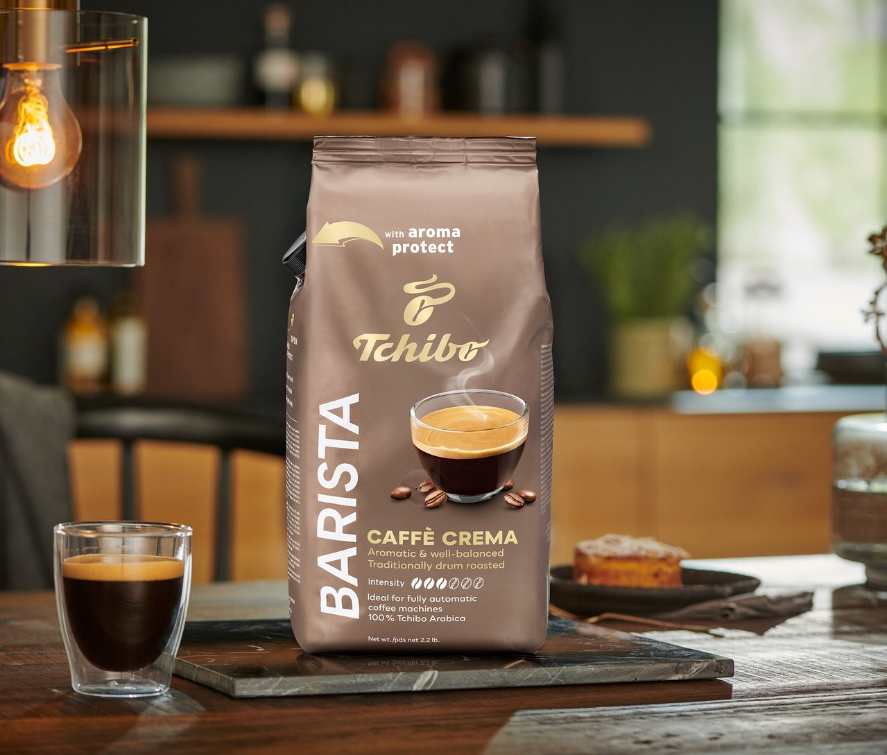 Tchibo Barista Caffe Crema Çekirdek Kahve 1 kg