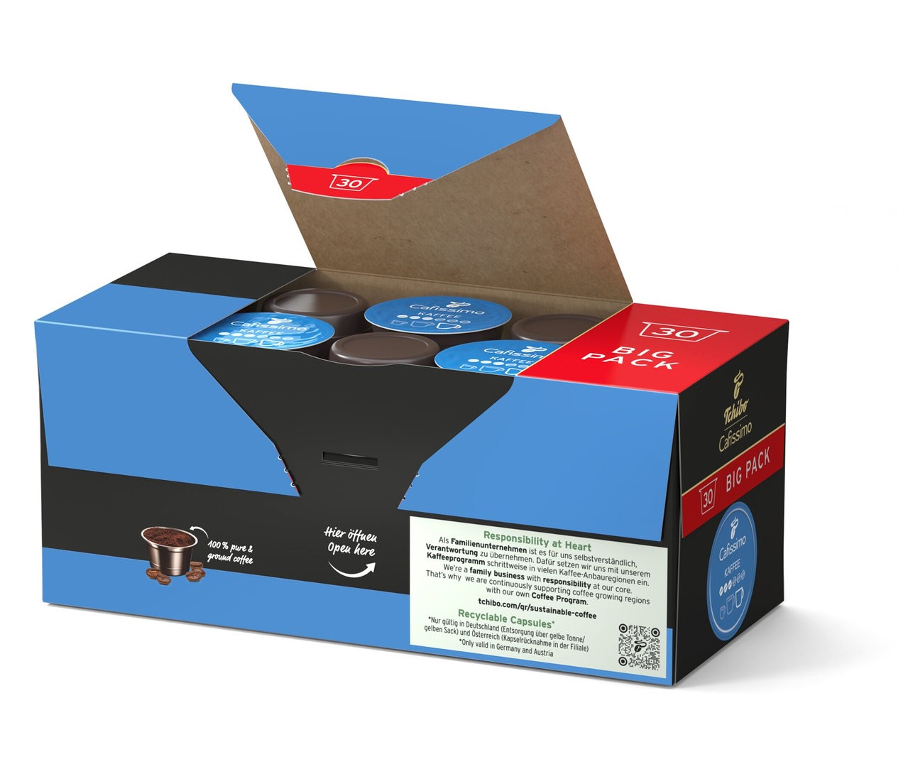 Tchibo Cafissimo fine aroma  Decaffeinato 30 Adet Kapsül Kahve