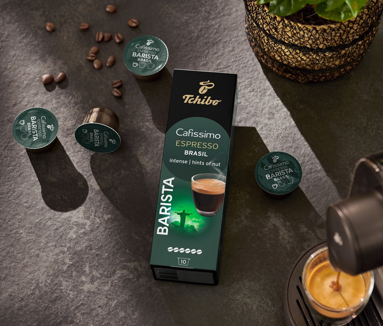 Tchibo Cafissimo Espresso Brasil 10lu  Kapsül Kahve
