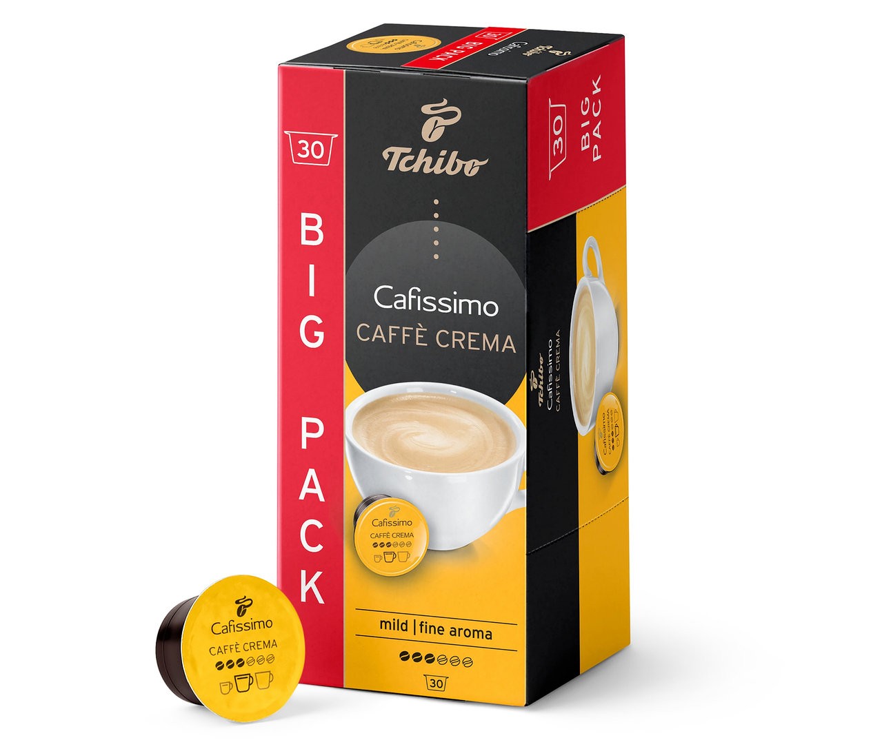 Tchibo Cafissimo Caffe Crema Fine Aroma Kapsül Kahve 30'lu