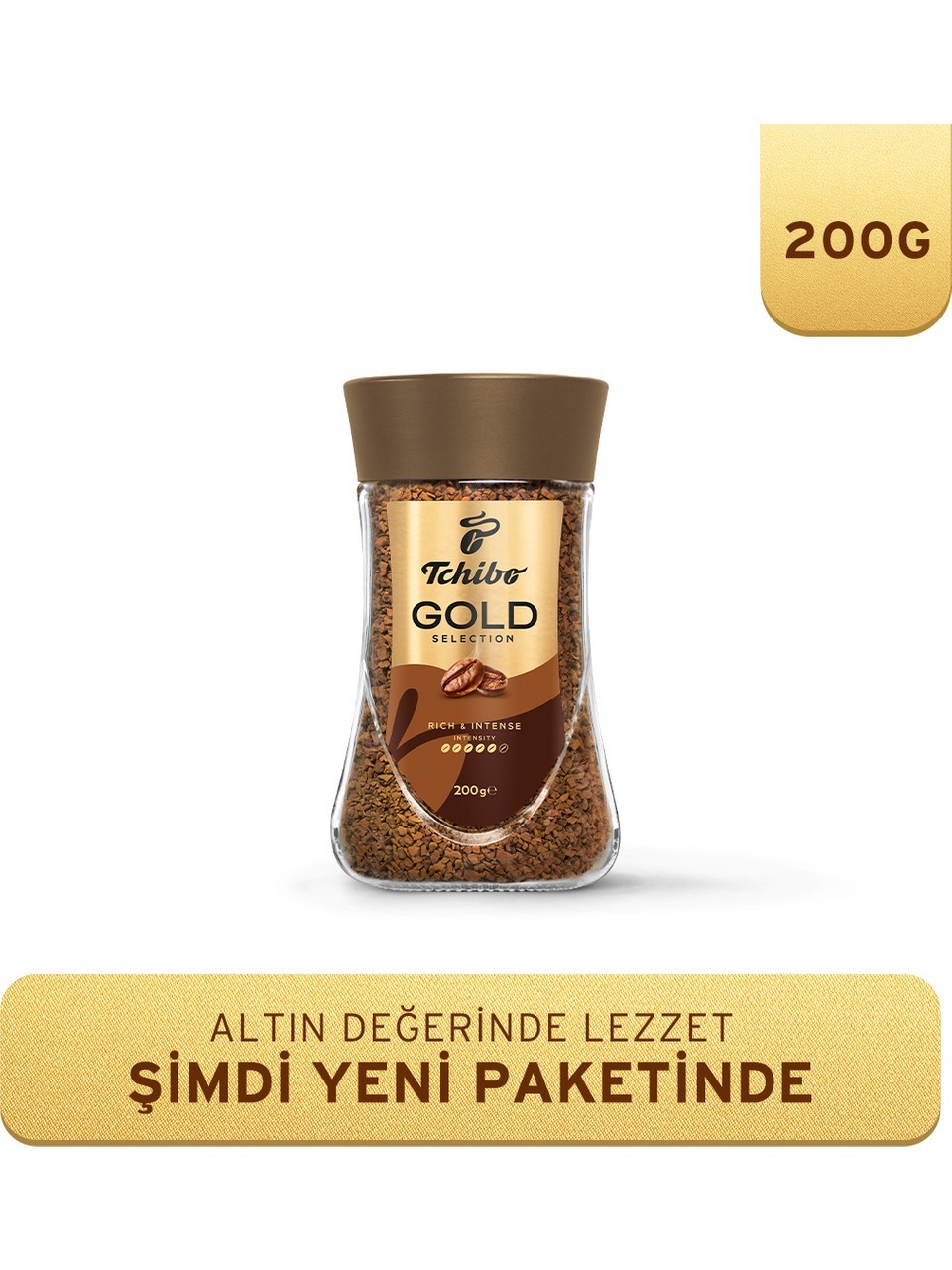 Tchibo Gold Selection Çözünebilir Kahve 200 gr