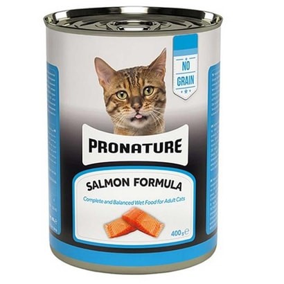 Pronature Tahılsız Somonlu Ezme Yetişkin (Adult) Kedi Konserve Mama 400 G
