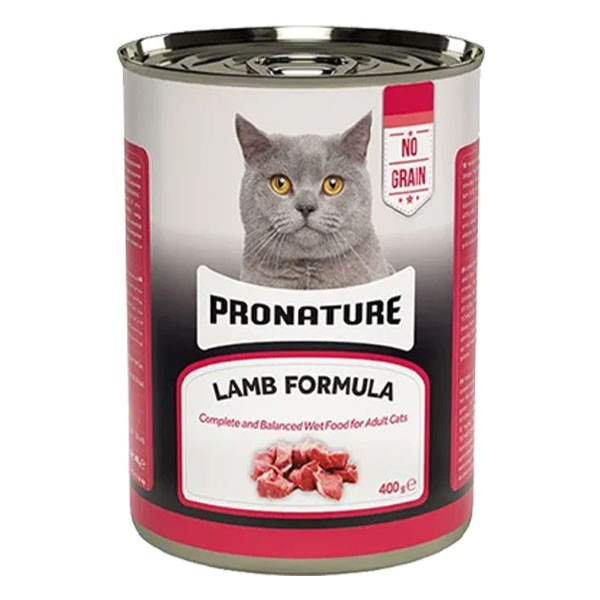 Pronature Tahılsız Sığır Etli Ezme Yetişkin (Adult) Kedi Konserve Mama 400 G