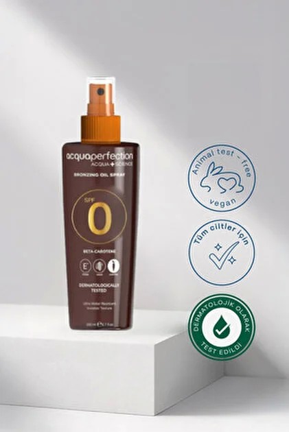 Acqua + Bronzlaştırıcı Yağ  Sprey  SPF 0  200 ML